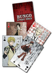 Bungo Stray Dogs Group Poker Playing Cards